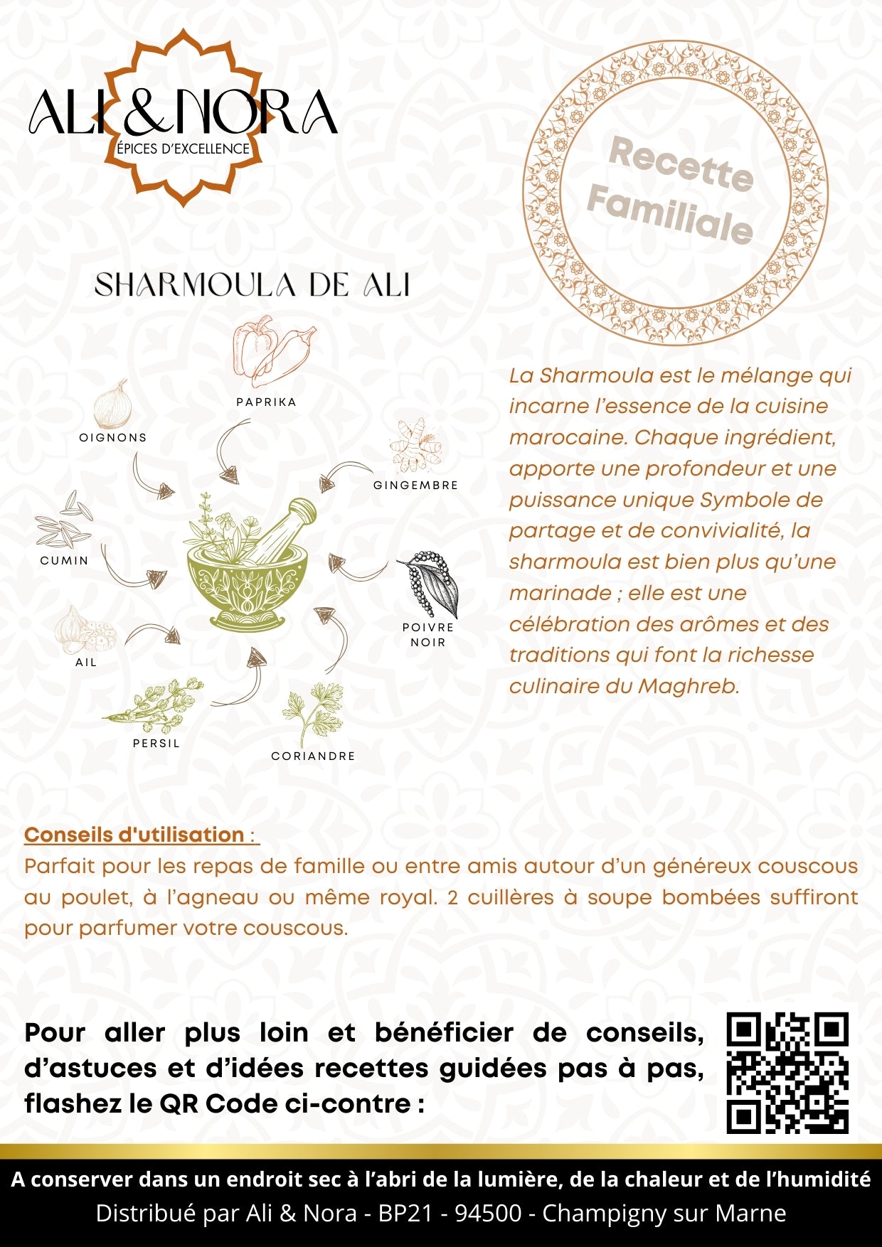 Le Mélange Charmoula d'Ali