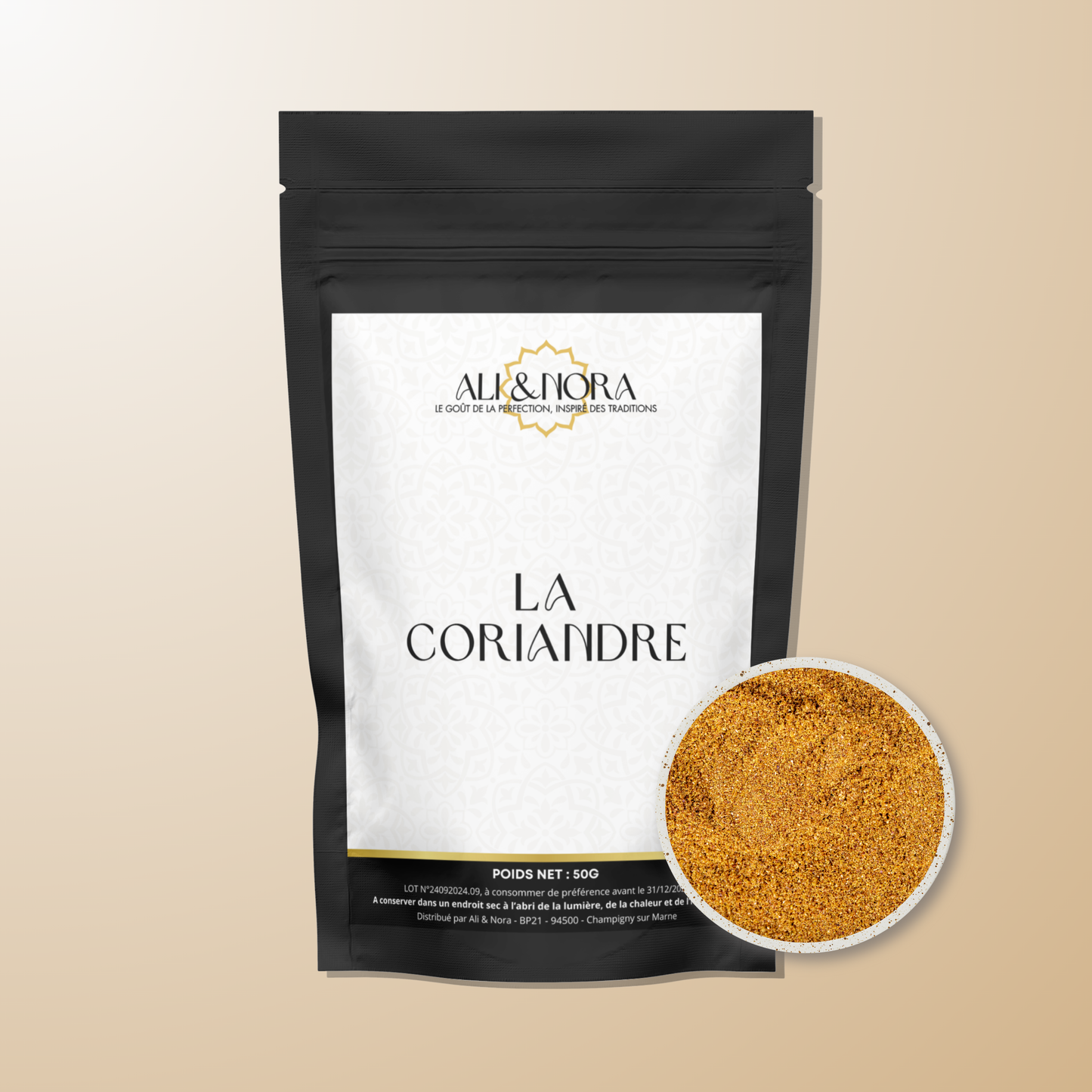 La Coriandre Moulue- 50G