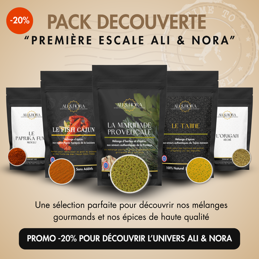 Pack Découverte : "Première Escale avec Ali & Nora"