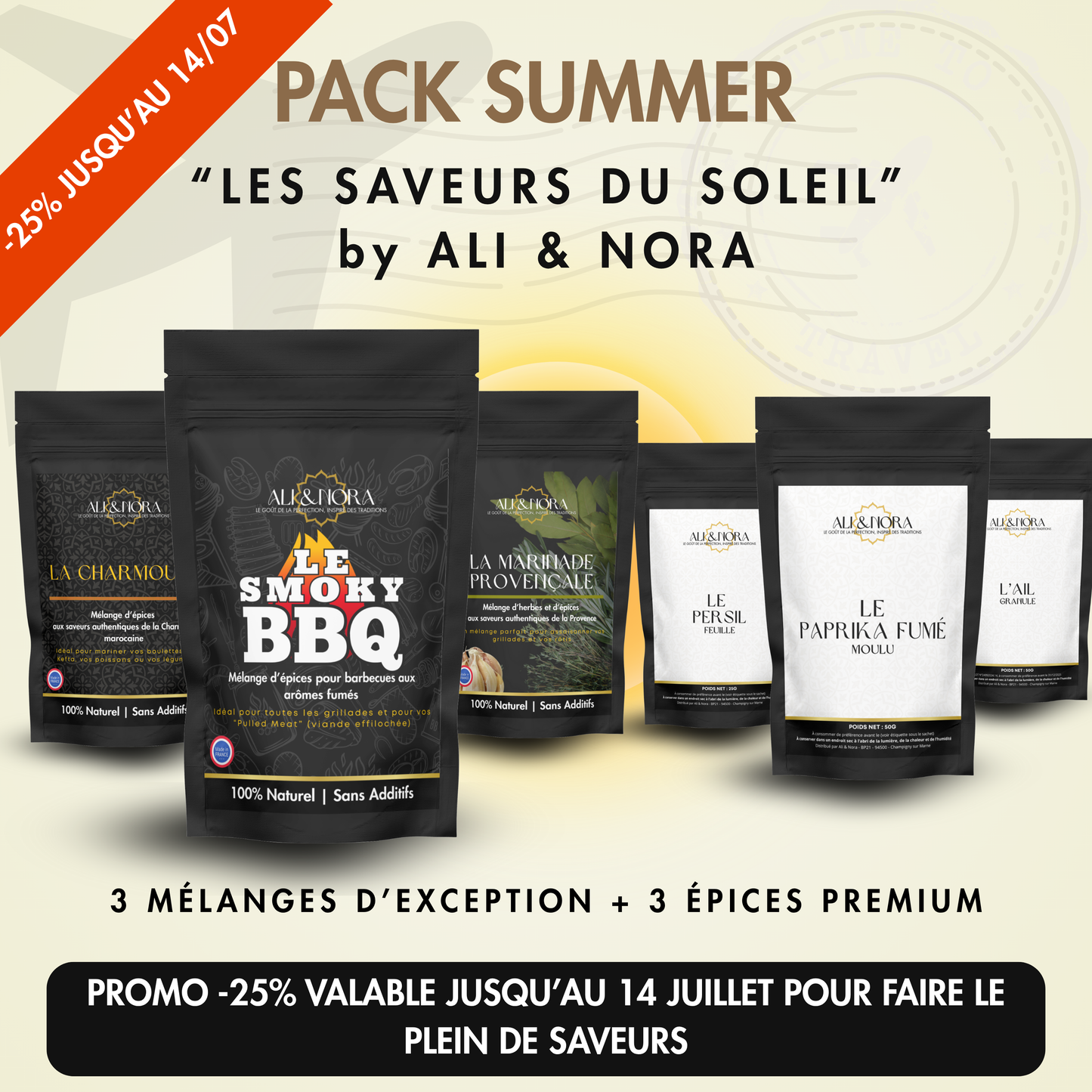 Pack Summer "Les Saveurs du Soleil" by Ali & Nora